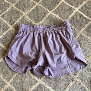 Lululemon track that high rise shorts